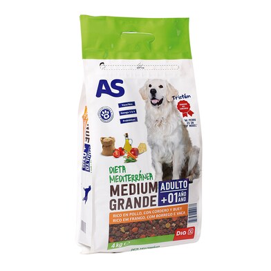 Alimento para perros menú top fit As Dia bolsa 4 Kg-0