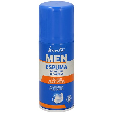 Espuma de afeitar piel sensible formato viaje Bonté Homme de Dia spray 100 ml-0