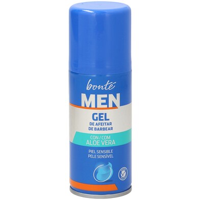 Gel de afeitar piel sensible formato viaje Bonté Homme de Dia spray 75 ml-0