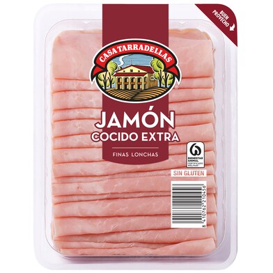 Jamón cocido Casa Tarradellas sobre 125 g-0