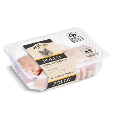 Pechugas enteras de pollo Selección de Dia bandeja 500 g aprox.-0