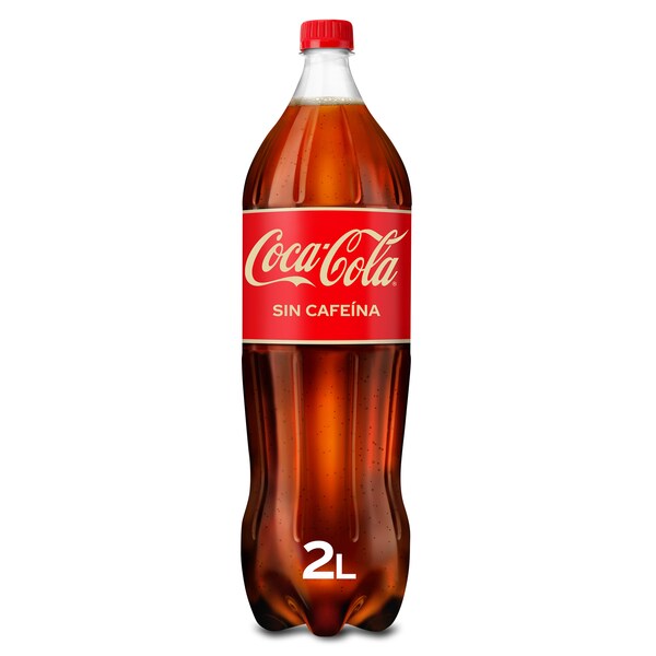 Coca-Cola sin Cafeína Botella 2 L.