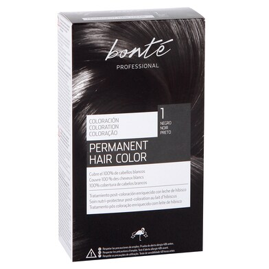 Tinte negro nº1 Bonté Professional de Dia caja 1 unidad-0 Tinte negro nº1 Bonté Professional de Dia caja 1 unidad-0
