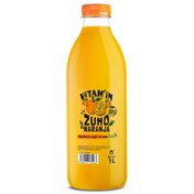 Zumo de naranja recién exprimido botella 1 l