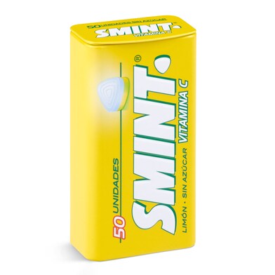 Caramelos de limón sin azúcar Smint lata 35 g-0