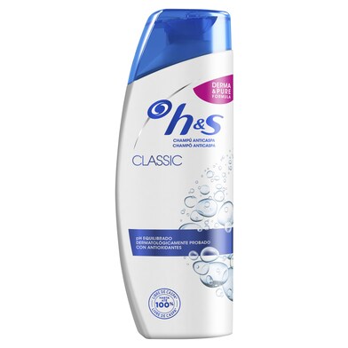 Champú anticaspa classic H&s frasco 255 ml-0