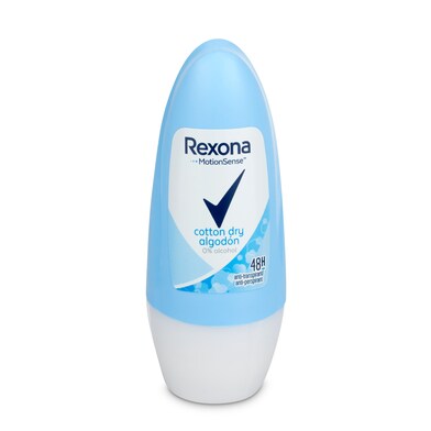 Desodorante roll-on algodón Rexona bote 50 ml-0