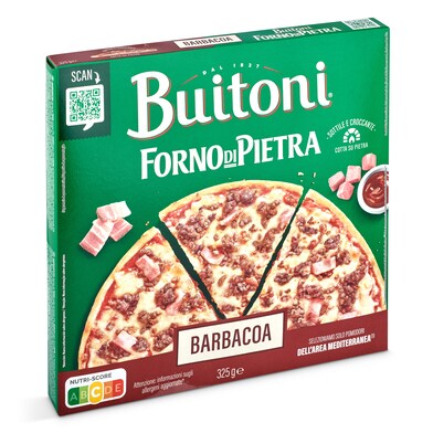 Pizza barbacoa Buitoni Forno di pietra caja 325 g-0 Pizza barbacoa Buitoni Forno di pietra caja 325 g-0
