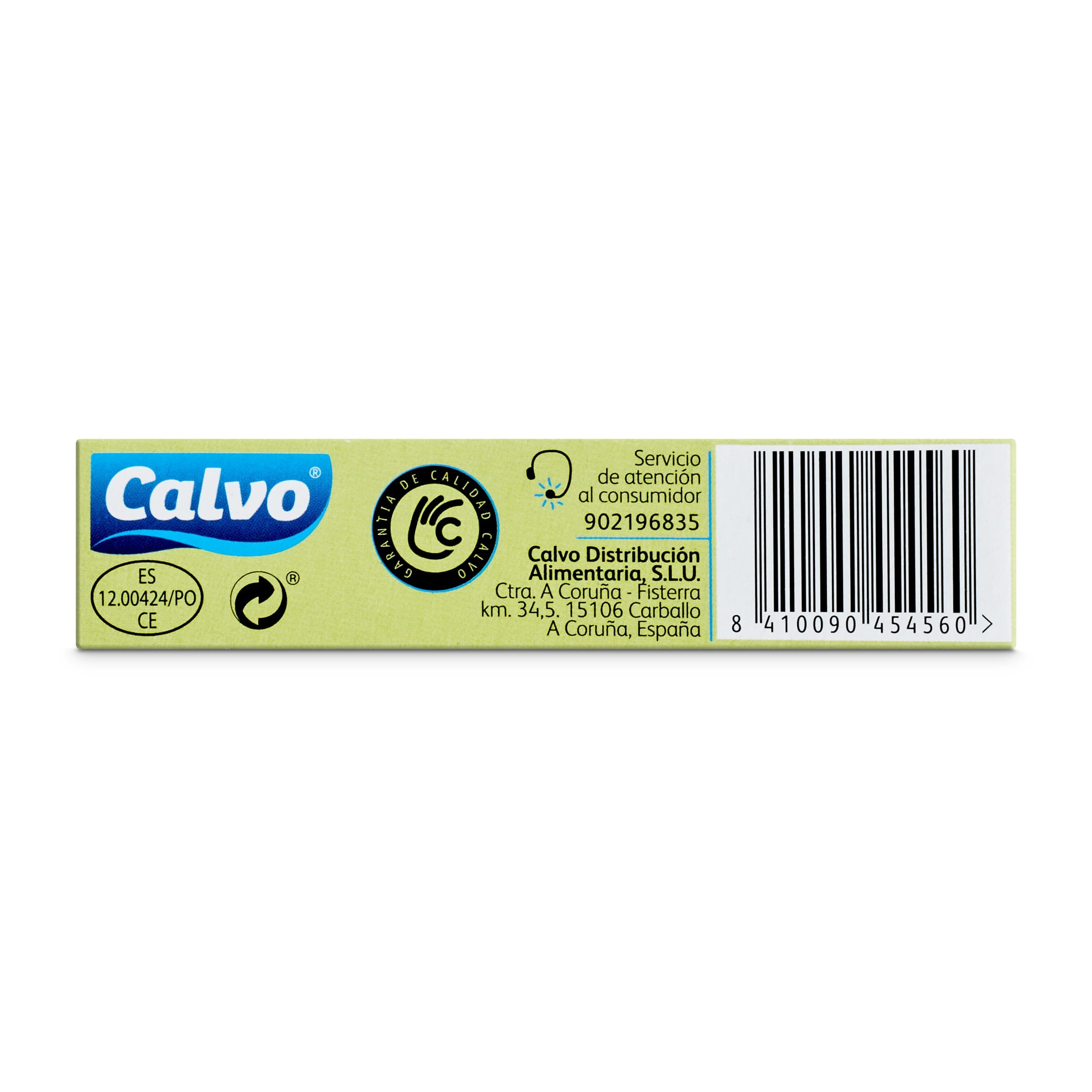 Sardinillas en aceite de oliva bajo en sal Calvo 60 g
