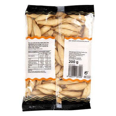 Picos camperos con aceite de oliva virgen extra El molino de Dia bolsa 200 g-1 Picos camperos con aceite de oliva virgen extra El molino de Dia bolsa 200 g-1