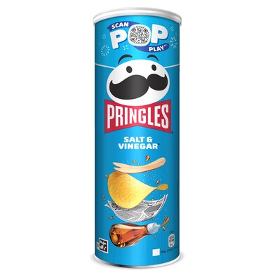 Patatas fritas sal & vinagre Pringles bote 165 g-0