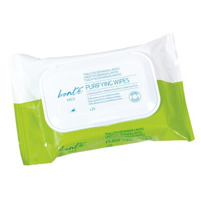 Toallitas desmaquillantes para pieles grasas efecto purificante Bonté Med de Dia bolsa 20 unidades-0 Toallitas desmaquillantes para pieles grasas efecto purificante Bonté Med de Dia bolsa 20 unidades-0