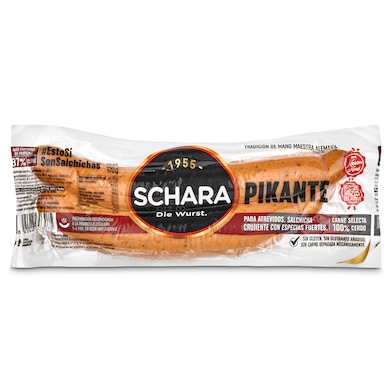 Salchichas cocidas frankfurt pikante Schara bolsa 170 g-0