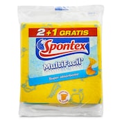 Bayeta multifácil super absorbente Spontex bolsa 3 unidades