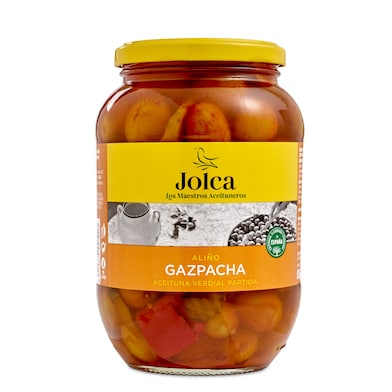 Aceitunas gazpacha Jolca frasco 500 g-0