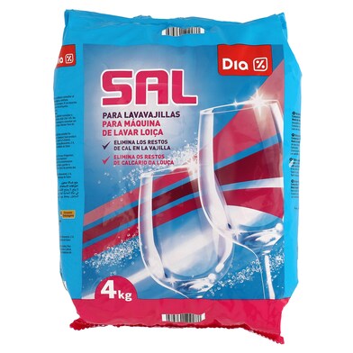 Sal para lavavajillas Dia bolsa 4 Kg-0 Sal para lavavajillas Dia bolsa 4 Kg-0