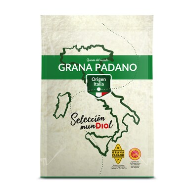 Queso grana padano rallado Selección Mundial de Dia bolsa 100 g-0