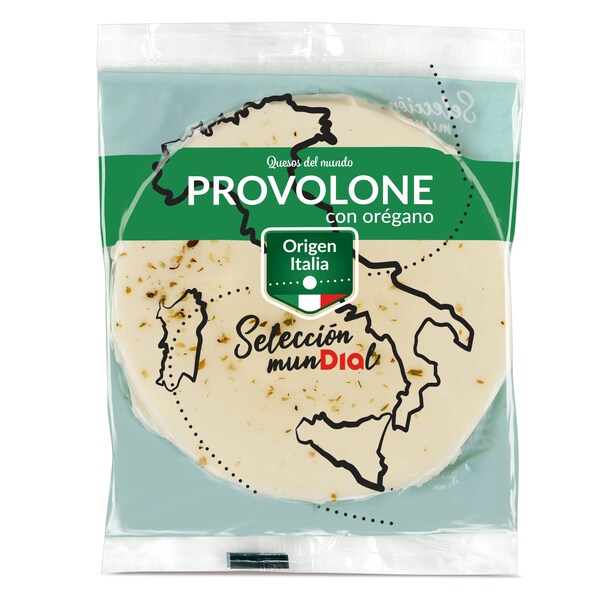 Queso Provolone Con Orégano Selección Mundial Bolsa 150 Gr.