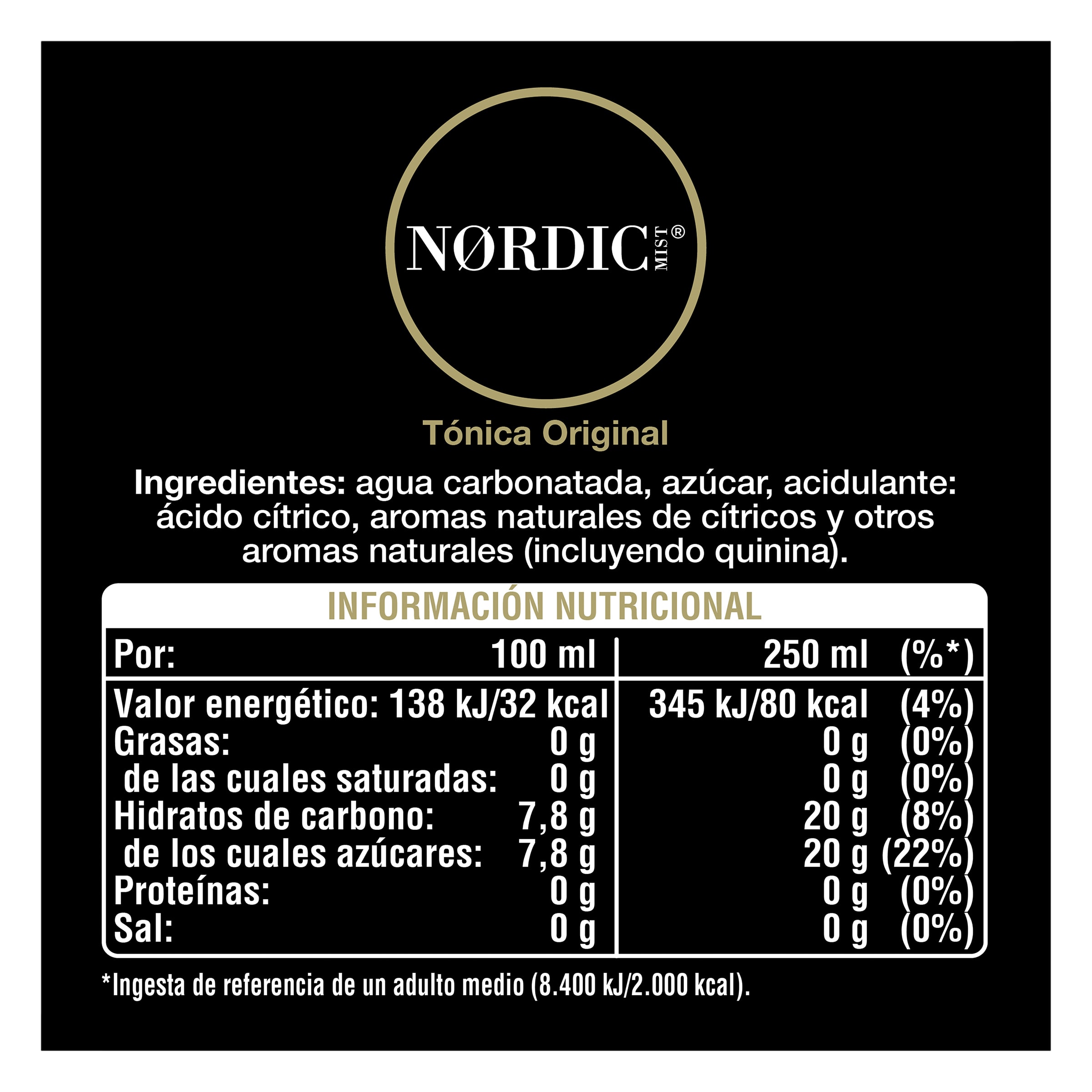Tónica Nordic Mist 250 ml