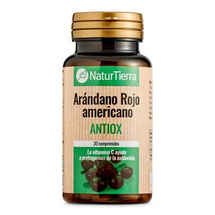 comprimidos antioxidantes de arandano rojo 30 unidades