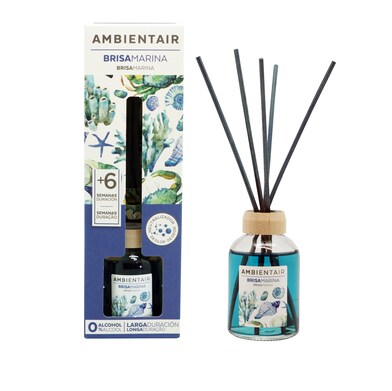 Ambientador mikado brisa marina Natural fragances caja 50 ml-0 Ambientador mikado brisa marina Natural fragances caja 50 ml-0