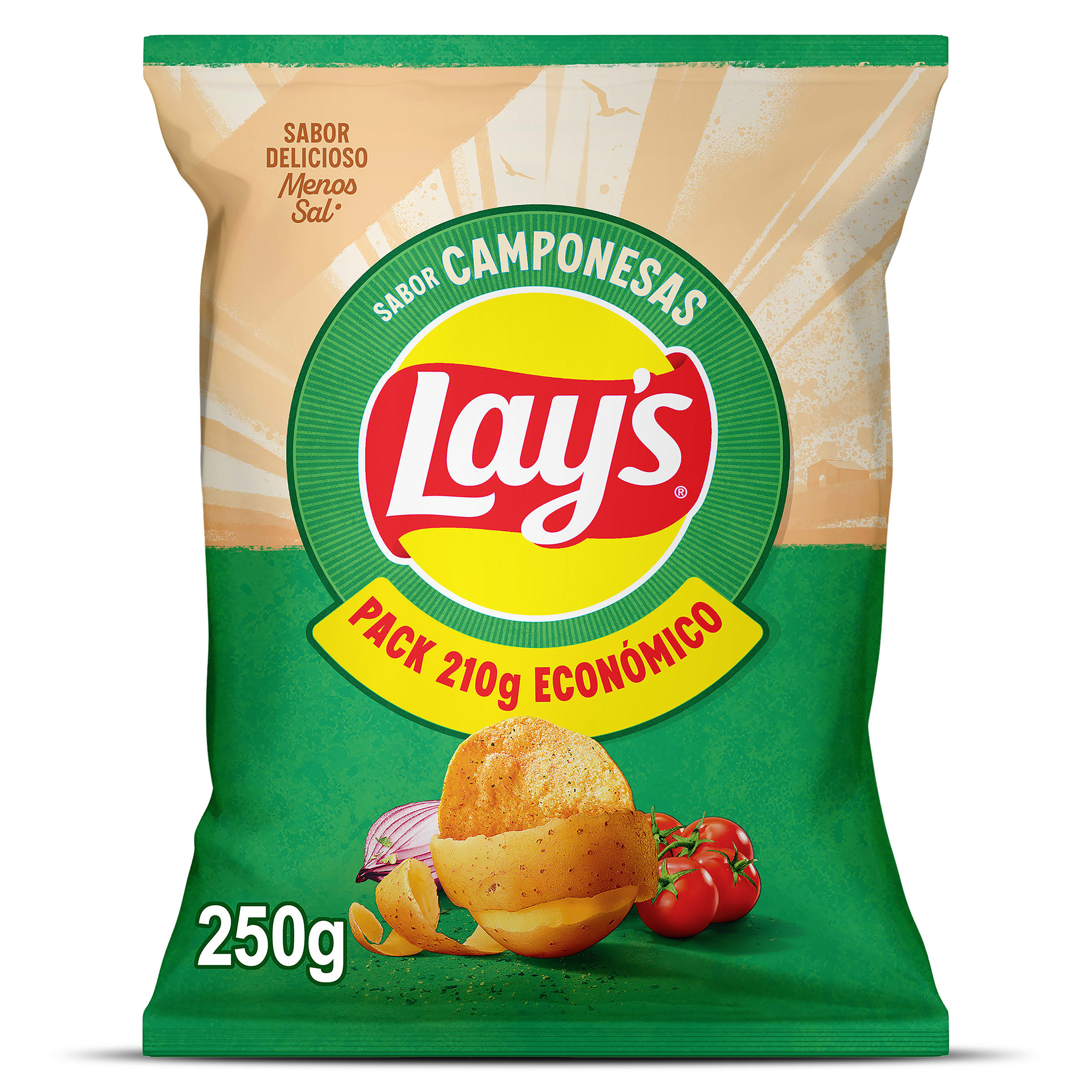 Patatas fritas sabor campesina Lay's bolsa 250 g - Supermercados DIA