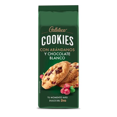 Galletas con arándanos y chocolate blanco Galleteca de Dia bolsa 184 g-1 Galletas con arándanos y chocolate blanco Galleteca de Dia bolsa 184 g-1