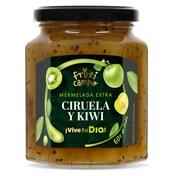 Mermelada de ciruela y kiwi extra 60% fruta Fruticampo de Dia frasco 320 g