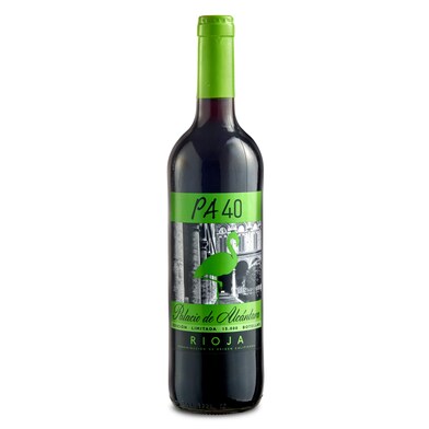 Vino tinto pa 40 Palacio de Alcántara botella 75 cl-0 Vino tinto pa 40 Palacio de Alcántara botella 75 cl-0