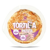 Mini tortilla de patatas con cebolla Al Punto bandeja 220 g