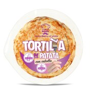 Mini tortilla de patatas con cebolla Al Punto Dia bandeja 220 g