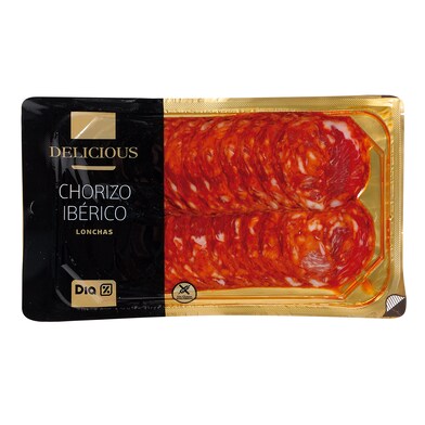 Chorizo ibérico en lonchas Dia Delicious bandeja 100 g-0 Chorizo ibérico en lonchas Dia Delicious bandeja 100 g-0