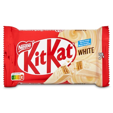 Barritas de galleta recubiertas de chocolate blanco Kit Kat bolsa 42 g-0