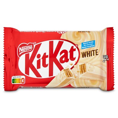 Barritas de galleta recubiertas de chocolate blanco Kit Kat bolsa 42 g-0