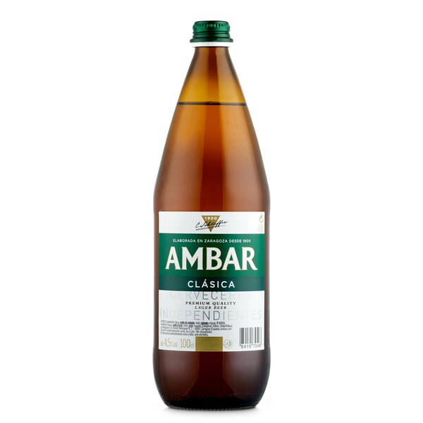 Cerveza Clásica Ambar Botella 1 Lt.