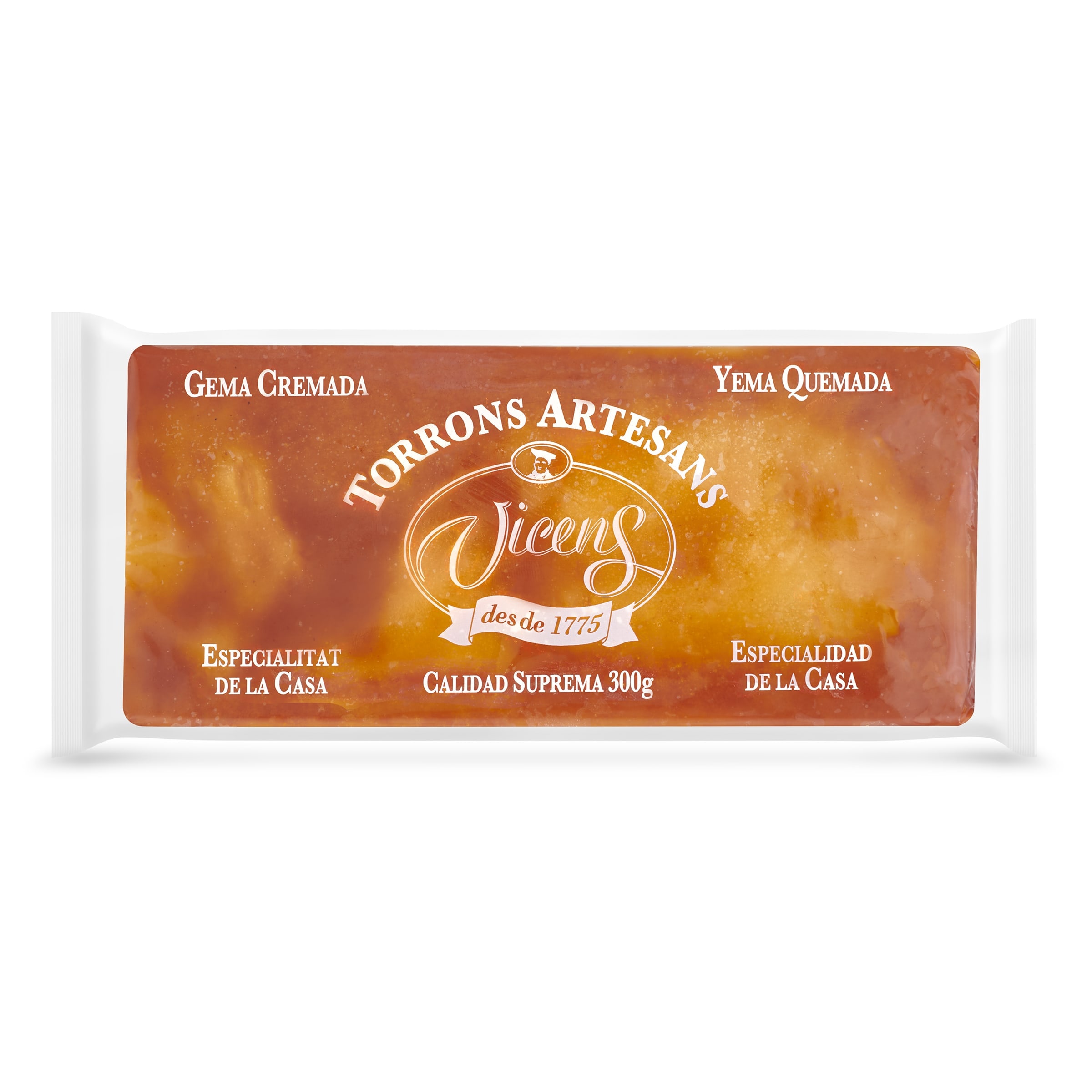 Turron Vicens Yema Brownie 300 G
