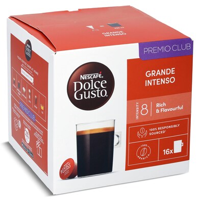 Café en cápsulas grande intenso Nescafé Dolce Gusto caja 16 unidades-0