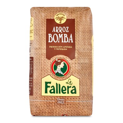 Arroz bomba La fallera paquete 1 Kg-0 Arroz bomba La fallera paquete 1 Kg-0