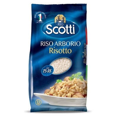 Arroz arborio risotto Riso scotti paquete 500 g-0 Arroz arborio risotto Riso scotti paquete 500 g-0