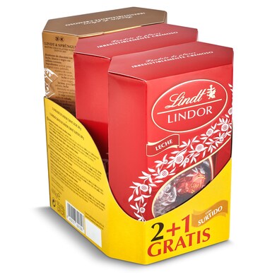 Bombones surtidos pack Lindt Lindor caja 600 g-0 Bombones surtidos pack Lindt Lindor caja 600 g-0