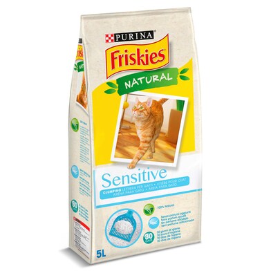 Arena para gatos sensitive Friskies bolsa 5 l-0 Arena para gatos sensitive Friskies bolsa 5 l-0