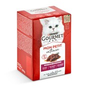 Alimento para gatos varios sabores Gourmet caja 300 g