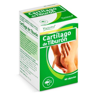 Cartílago de tiburón Vivisima+ caja 40 unidades-0