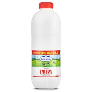 leche entera botella 22 l