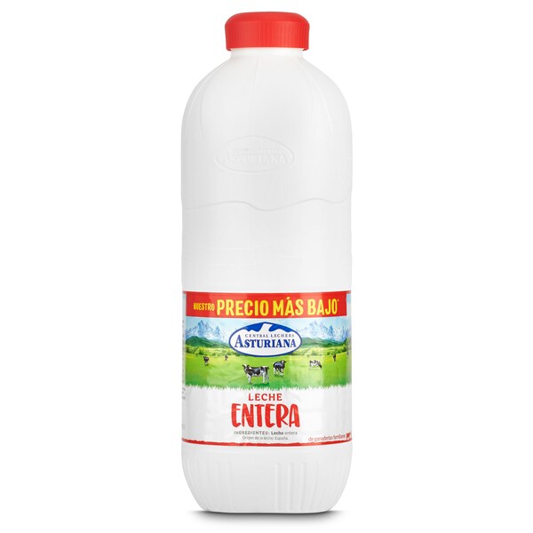 Leche Entera Asturiana Botella 2.2 Lt.