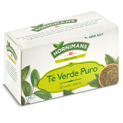 Té verde extra puro Hornimans caja 20 unidades-0