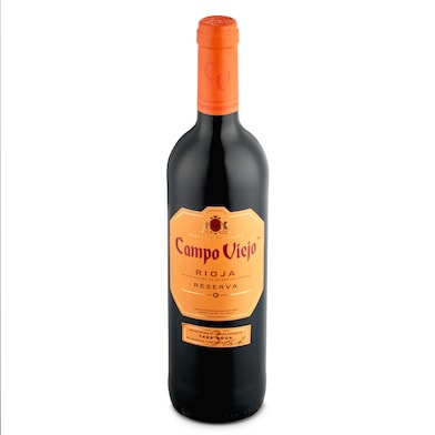 Vino tinto reserva D.O. Rioja Campo viejo botella 75 cl-0