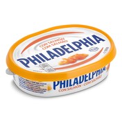 Queso de untar con salmón Philadelphia tarrina 150 g