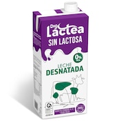 Leche desnatada sin lactosa Dia Láctea brik 1 l
