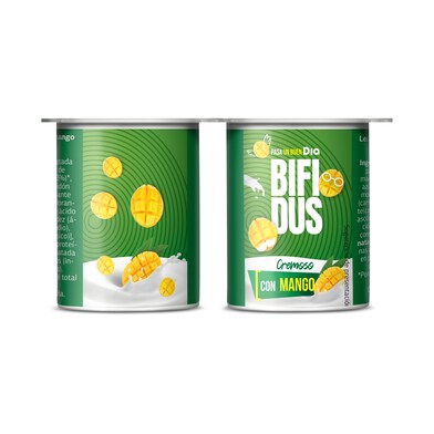 Cremoso con mango Bífidus pack 4 x 125 g-1 Cremoso con mango Bífidus pack 4 x 125 g-1